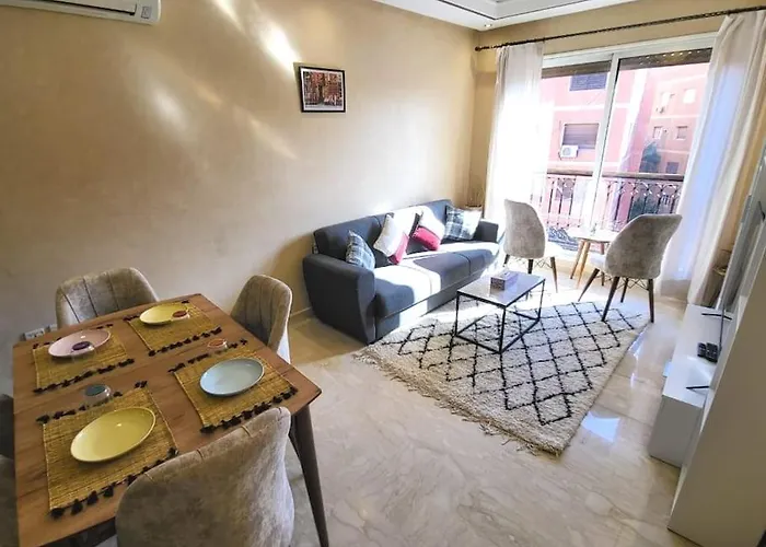 Bright Apt In The Heart Of Marrakech-Walk Everywhere